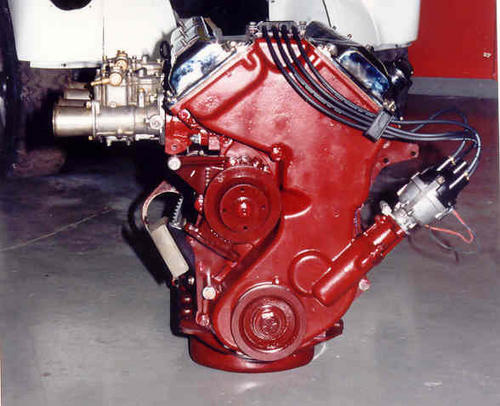 Racing MGA Twincam engine